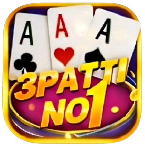 3 Patti NO 1 Official Game Logo Its a Best Card Game Of Pakistan